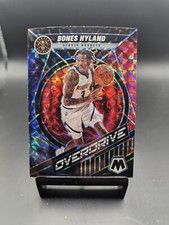 2021-22 Panini Mosaic Bones Hyland RC Overdrive Mosaic Prizm Denver Nuggets