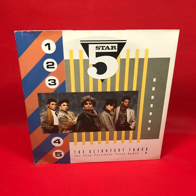 FIVE STAR The Slightest Touch 1987 UK 4-track 12'' vinyl single 5 original A