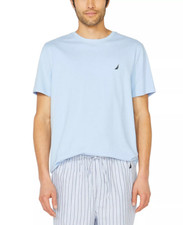 Nautica Men's Knit Pajama T-Shirt , Size XL, Color Noon Blue