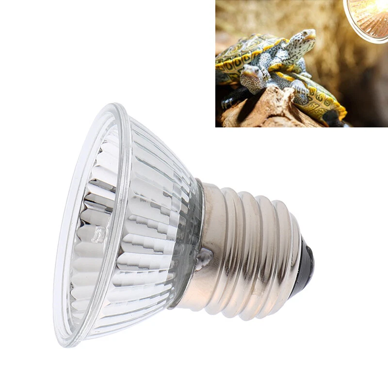 25/50/75W UVA+UVB 3.0 Reptile Lamp Bulb Turtle Basking UV Light Heating LamA>~E - Image 3 of 4