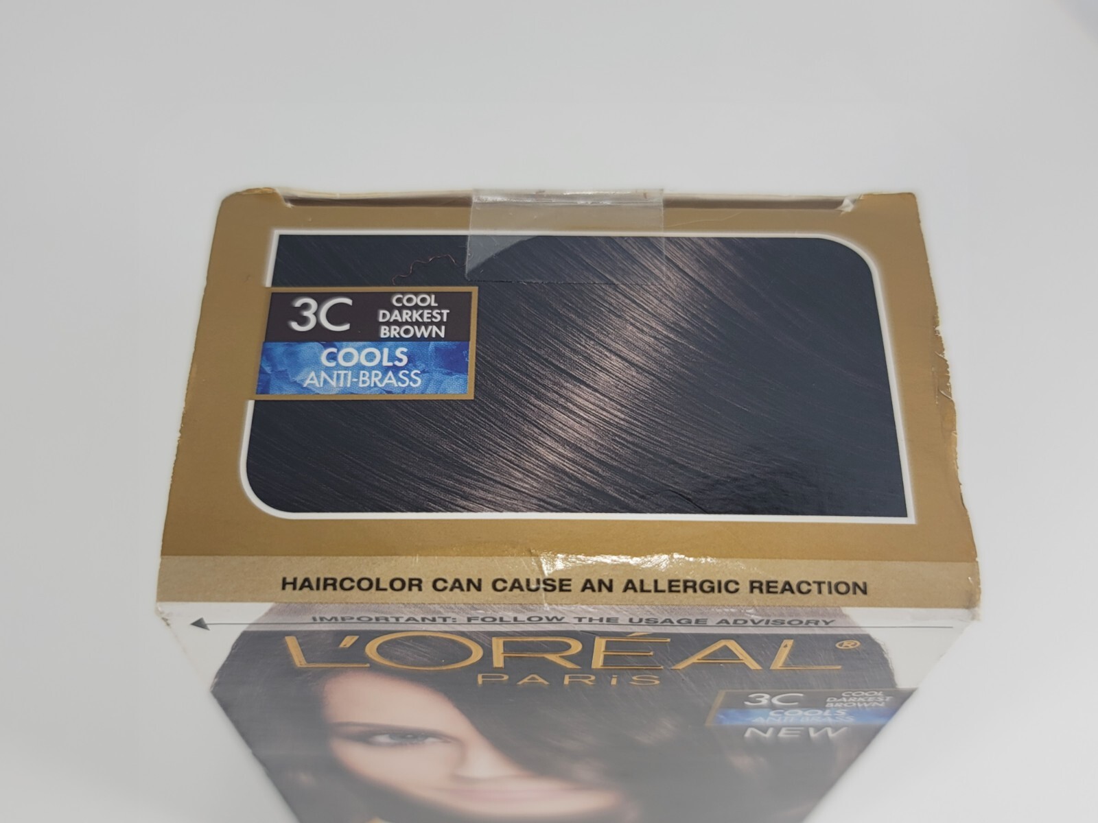 L'Oreal Paris : Superior Preference Permanent Hair Color (3C) Cool Darkest Brown