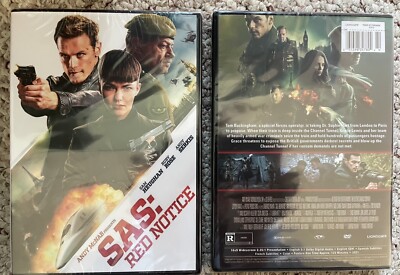 SAS: Red Notice (2021) DVD, New, Sealed