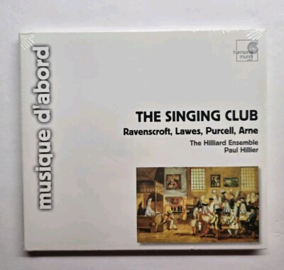 The Singing Club Ravenscroft Lawes Purcell The Hilliard Ensemble Paul Hillier CD