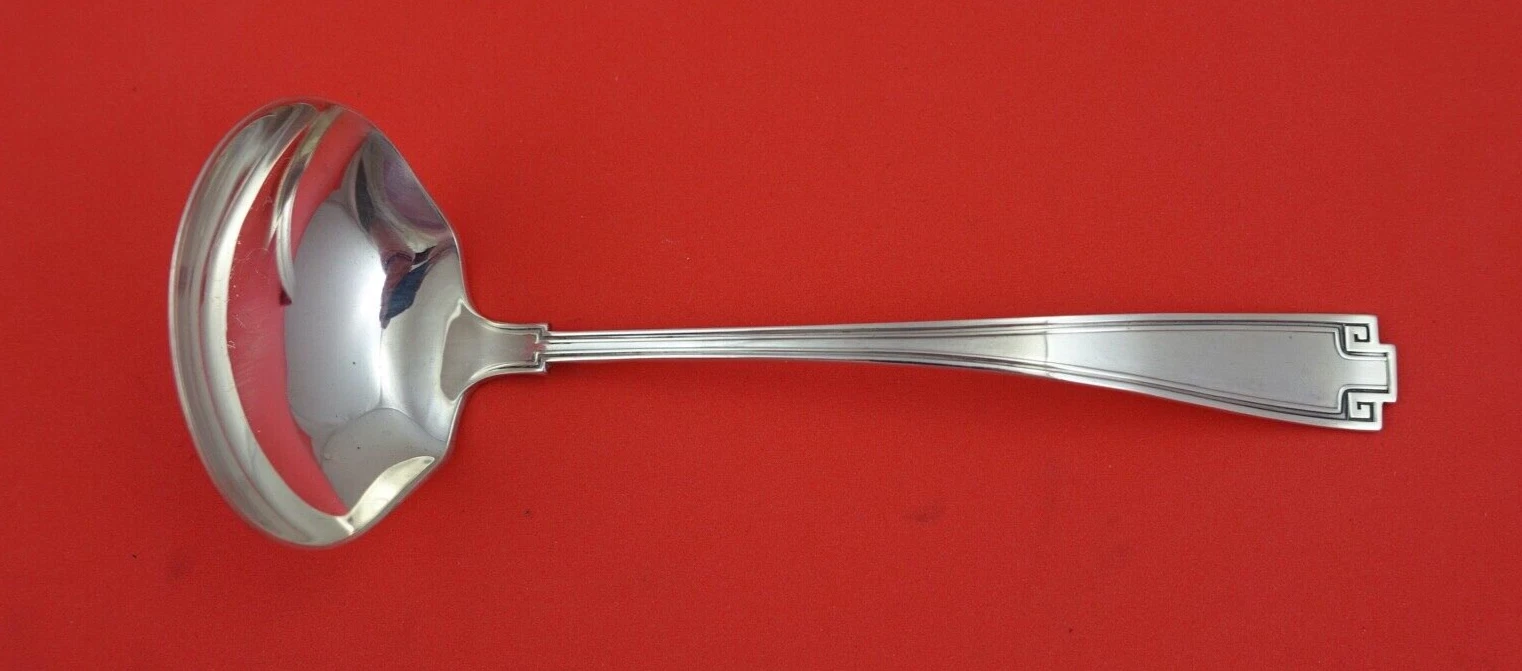 Etruscan by Gorham Sterling Silver Sauce Ladle wide handle 5 3/4"