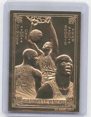 【激安】ポッキー&トッポ合計94箱 1994 Bleachers / Classic 23K All-Gold #NNO Shaquille O'Neal
