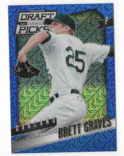 2014 Panini Prizm Perennial Draft Picks Blue Mojo Prizm #8 Brett Graves NM 50/75