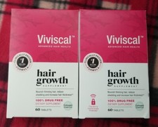 Viviscal Advanced Hair Health for women for thinning hair - 2 new boxes L K