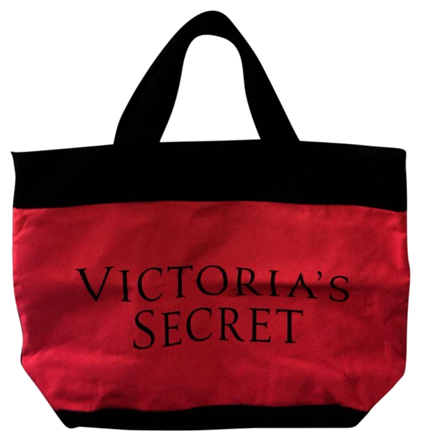Victoria's Secret Tote Bag 2 Tone Pink Red eBay
