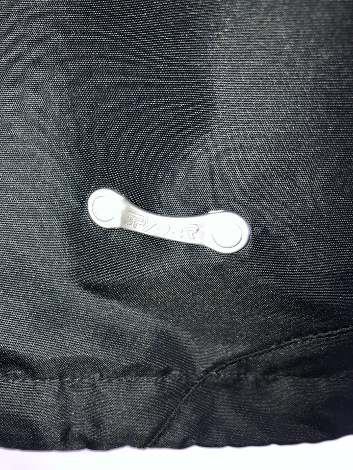 Abrigo de esquí SPYDER para damas con capucha y forro extraíble bolsillos con cremallera talla 6 ¡Excelente estado! Foto 3 de 4