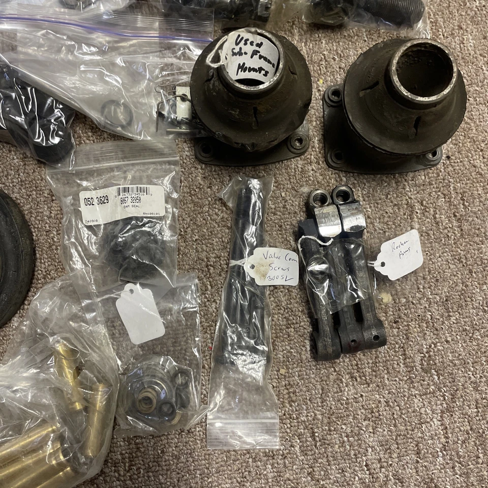 Lote de piezas nuevas y usadas suspensión motor + Mercedes-Benz 300SL 1957-1963 Foto 4 de 4