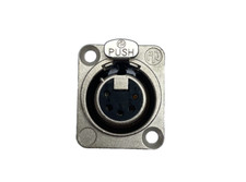 NC5FD-LX NEUTRIK 5 POLE FEMALE RECEPTACLE, NICKEL HOUSING, SILVER CONTACTS