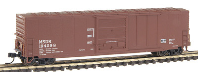 NEW N Atlas #45111 50' Precision Design Boxcar Mississippi Delta MSDR #194298