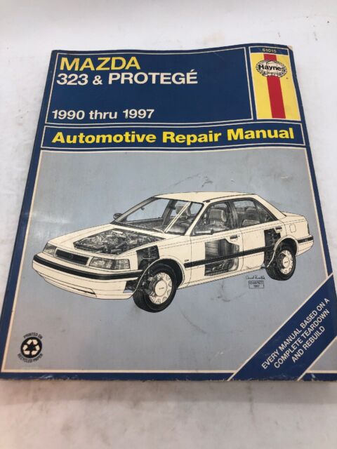 Haynes Manuals: Mazda 323 and Protege 1990-1997 Car Repair Manual Book