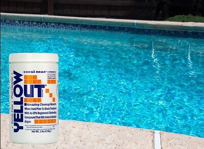 Yellow Out Swimming Pool Chemical For Green & Mustard Algae - (Choose Quantity)