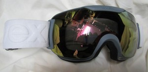 Sale New Uvex Downhill 00 S Fm Ski Racing Goggles Coal Frame Pink Mirror Lens Ebay