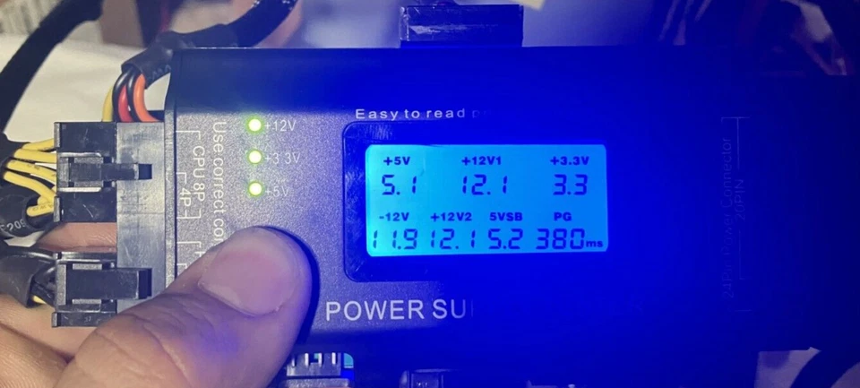 Athena AP-P4ATX85FE 850W EPS-12V Active PFC Power Supply PSU BLACK - Image 3 of 4