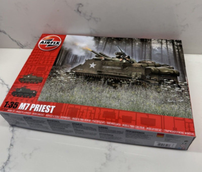 Airfix Maßstab 1:35 - M7 Priest Tank Modellbausatz nagelneu verpackt