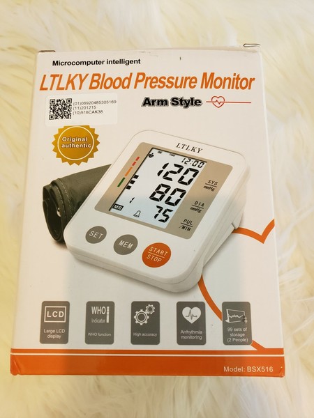 Blood Pressure Monitor Upper Arm, LTLKY Accurate Automatic Digital BP