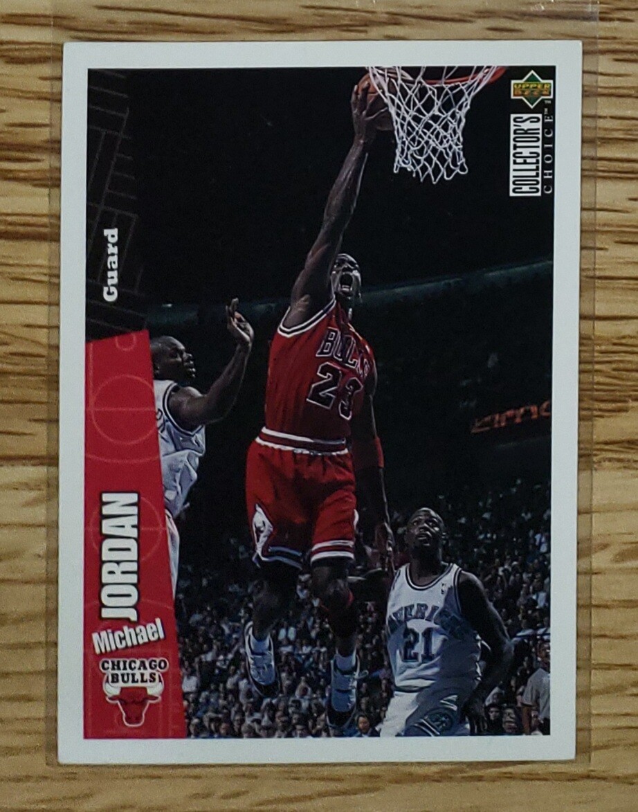 Michael Jordan 1996 UPPER DECK COLLECTOR'S CHOICE CARD #23 | eBay