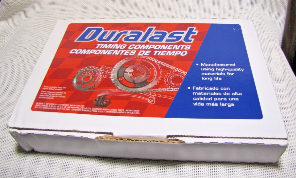 Big Block GM-BBC 396,427,454 Double Roller Timing Set DURALAST/S.A.GEAR 73036-3 Foto 2 de 2