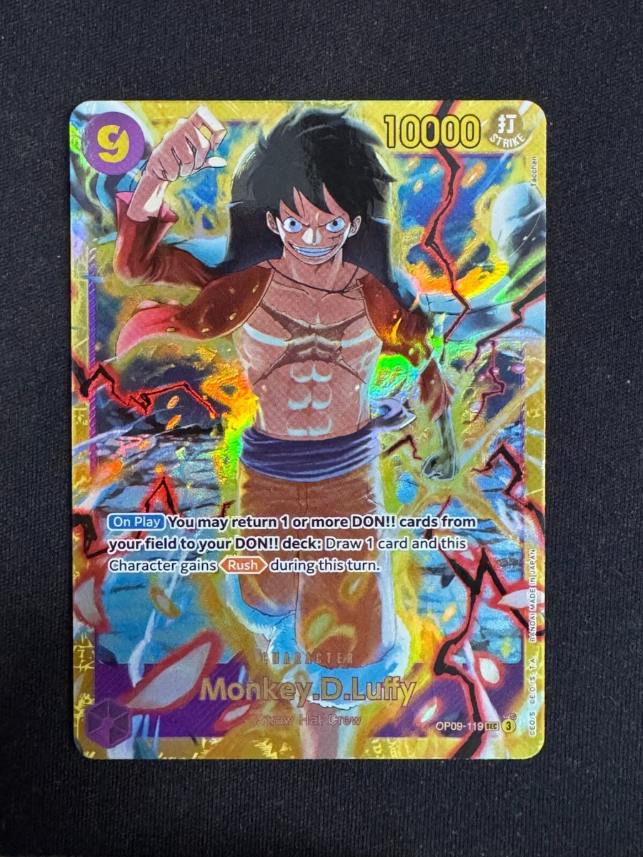 Monkey.D.Luffy OP09-119 SEC (Emperors New World) One Piece Card