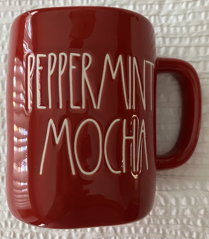 RAE Dunn Peppermint Mocha Mug. RD-12.