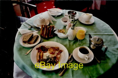 Foto 6x4 Dunfanaghy - Komplettes irisches Frühstück in Arnold's Hotel für mich um 2004