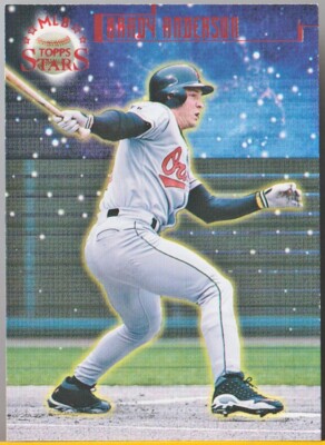 1998 Topps Stars #105 BRADY ANDERSON Baltimore Orioles Red #/9799 Buy3Get1Free