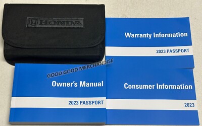 2023 HONDA PASSPORT OWNERS MANUAL USER GUIDE ELITE TRAIL TOURING EXL SPORT 3.5