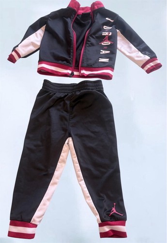 Jordan Colorblock 2-Piece Tracksuit Set Full Zip Jacket Pants Size 18M