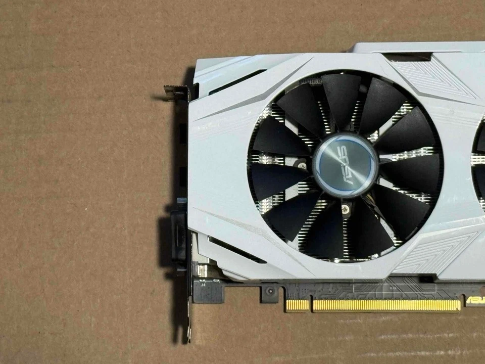 ASUS GeForce GTX 1060 6GB OC GDDR5 Graphics Card DUAL-GTX1060-O6G Tested w/ Box - Image 3 of 4