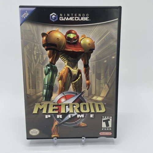 Metroid Prime Nintendo GameCube 100% Complete CIB W/ Inserts Black Label