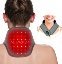 Comfytemp Infrared Red Light Therapy Wrap for Neck Cervical Pain Relief  Relax