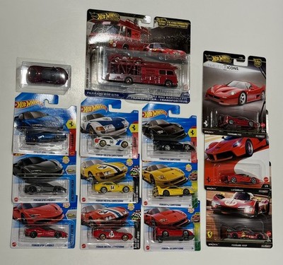 Hot Wheels Ferrari 2025/26 Konvolut Selten Schatz Sammlerstück Neu in OVP