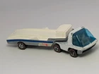 Vintage 1971 Hot Wheels Redline Heavyweights White Racer Rig Cab/Trailer Set