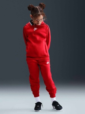 MÄDCHEN NIKE CLUB TRAININGSHOSE KAPUZE OBERTEIL 24 STUNDEN FLASH SALE KINDER FLEECE JOGGINGHOSE