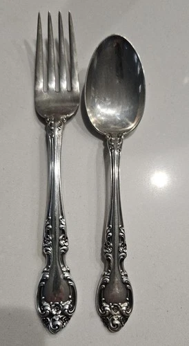 Timeless Gorham Sterling 2 Pc Set Pattern Melrose