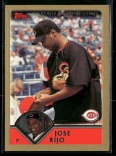 2003 Topps #99 Jose Rijo Gold #/2003