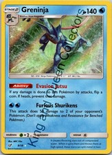 Greninja Holo Rare Detective Pikachu 9/18 NM on eBay