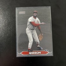 2024 Topps Stadium Club - Bob Gibson #202 Black Foil