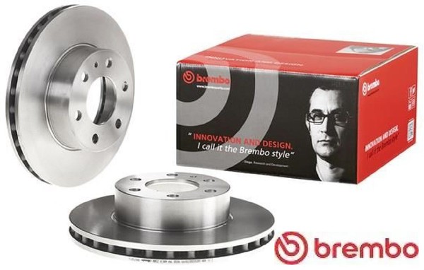 2X Bremsscheibe Brembo 09975810 2 Bremsscheiben FüR Iveco-image