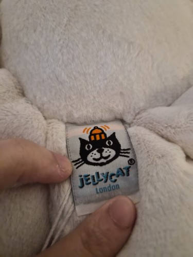 AUTHENTIQUE marguerite Jellycat Fleury avec sac à poussière neuf avec étiquette - Photo 8/10