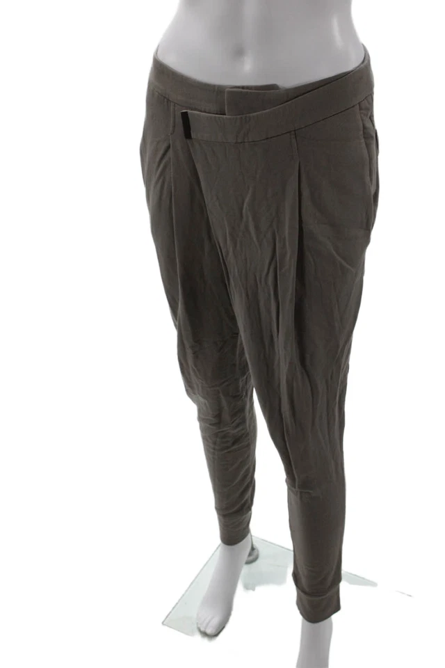 Pantalones harén jogger gris oscuro Helmut Lang para mujer talla S Foto 2 de 4