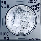 1882 O BU GEM MORGAN SILVER DOLLAR UNC MS+++ U.S. MINT RARE COIN 6446