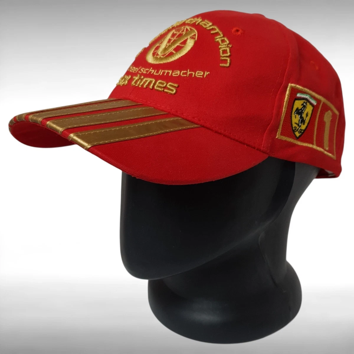 F1 MICHAEL SCHUMACHER MERCEDES BENZ PETRONAS RACING CAP - ONE SIZE - GENTLY USED
