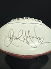 Jamal Anderson Autographed Wilson Football COA