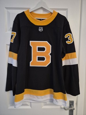 Boston Bruins Alternate Authentic Primegreen Neu mit Etikett Bergeron 37 Größe 44