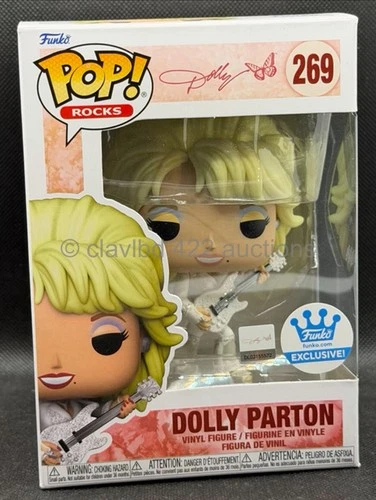 Funko POP!  Rocks: Dolly Parton w Guitar - Shop Exclusive 269 vinyl figure
