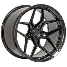 RUEDAS CÓNCAVAS FORJADAS NEGRAS ROHANA RFX11 20" PARA LAMBORGHINI HURACAN