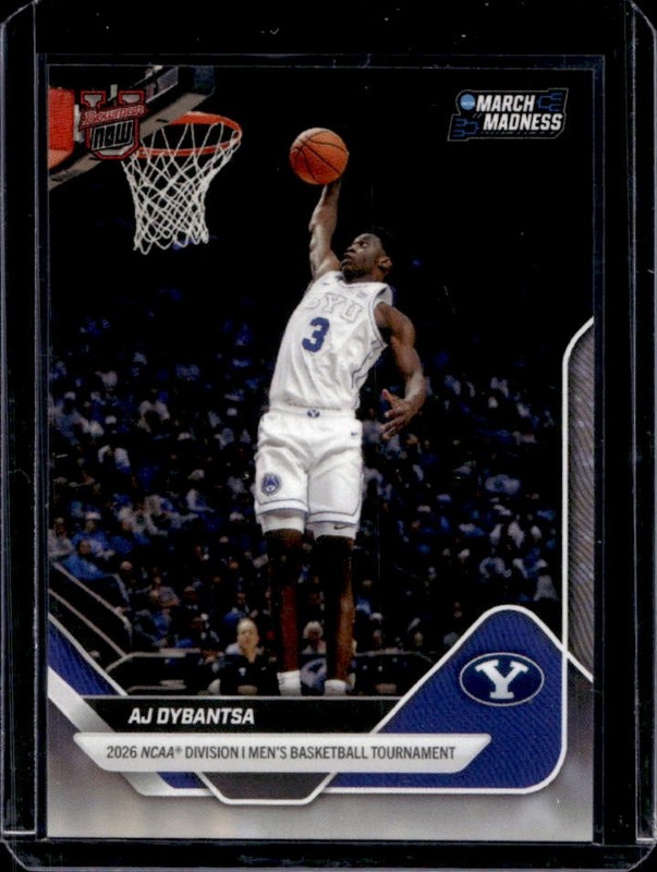 2025-26 Bowman U Now March Madness AJ Dybantsa #3 Cougars